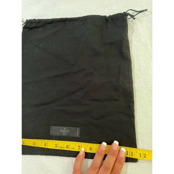 Valentino Dust Bag Storage Cover Pouch Black 13.5" X 11.5" - Picture 2 of 7